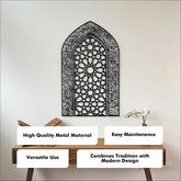 Ayatul Kursi Islamic Wall Art, Mihrab and Dome Design Islamic Artwork